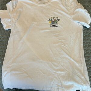 Hurley White Palm Graphic Tee